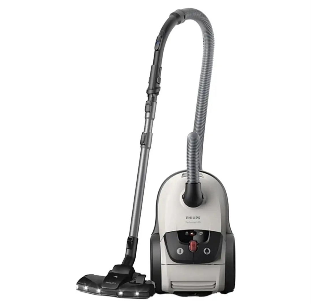 جارو برقی فیلیپس Philips اصل مدل XD8042 چراغ دار با فیلتر HEPA 13
